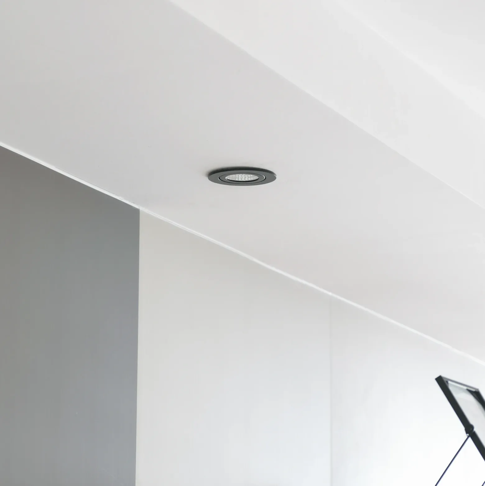 Arcchio downlight LED Jyra, negro, 2.700K