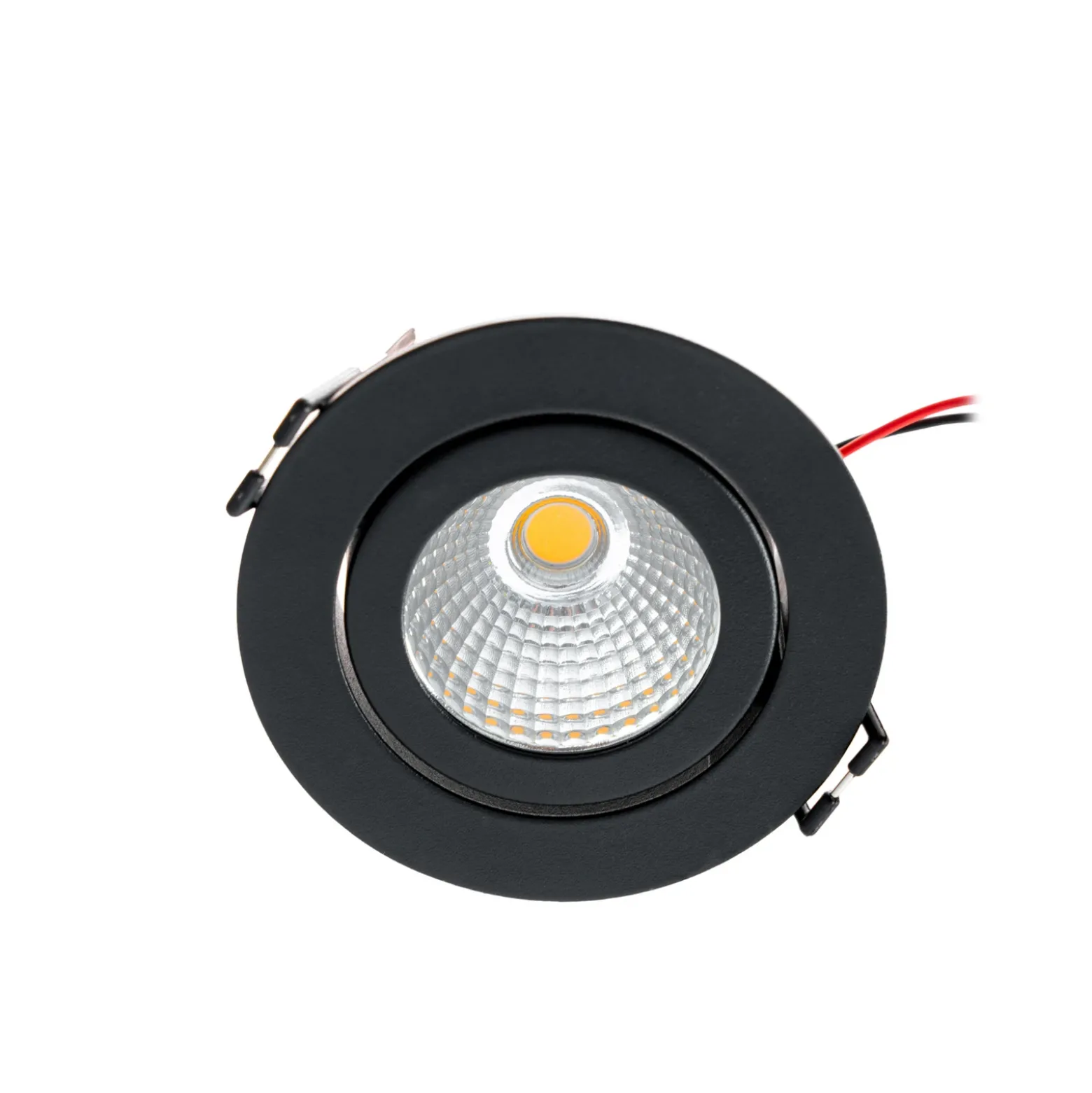 Arcchio downlight LED Jyra, negro, 2.700K