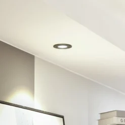 Arcchio downlight LED Jyra, negro, 3.000K