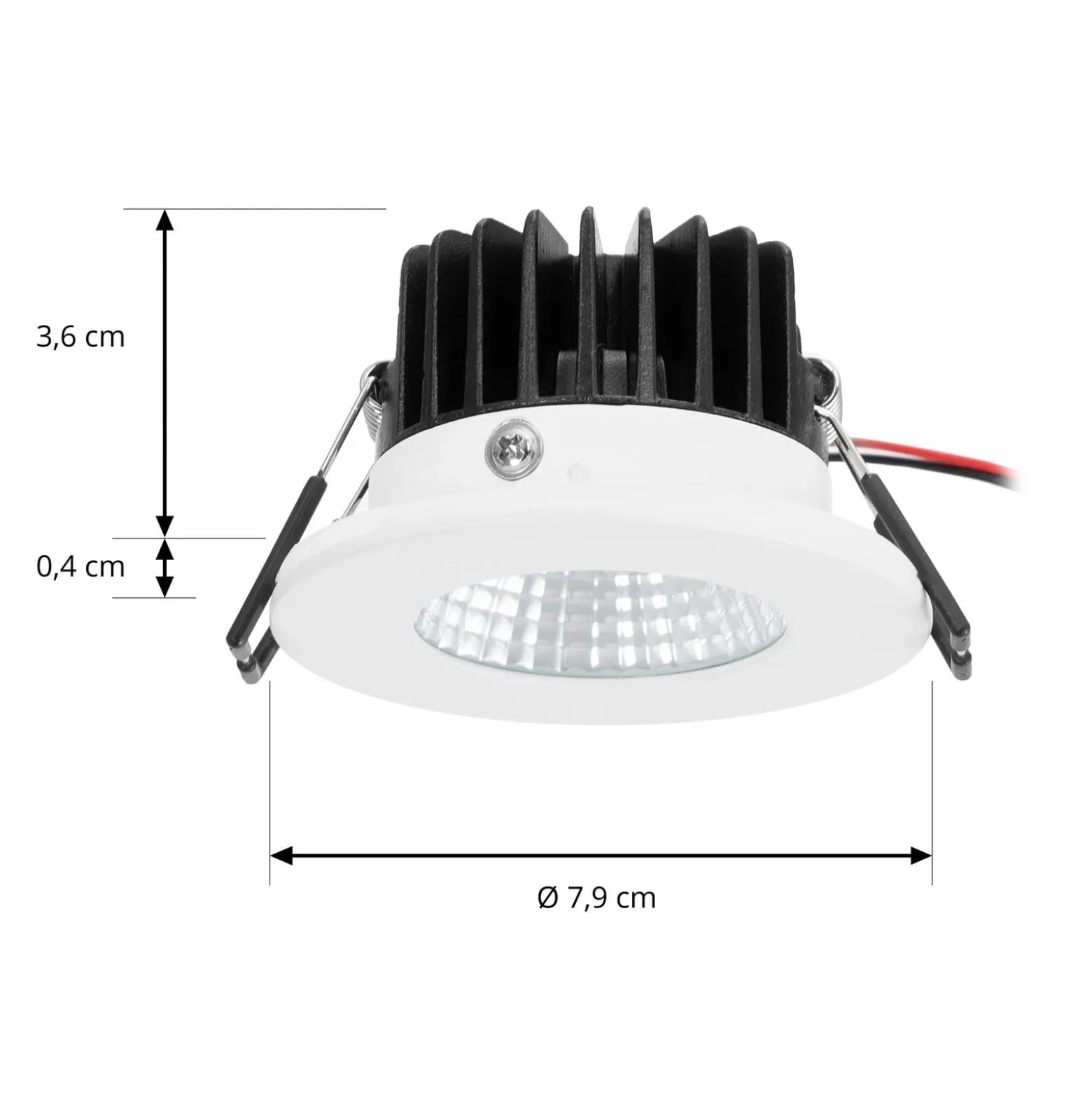 Arcchio downlight LED Lirin, blanco, 3.000K