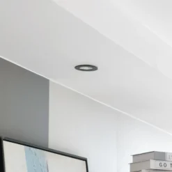 Arcchio downlight LED Lirin, negro, 3.000K