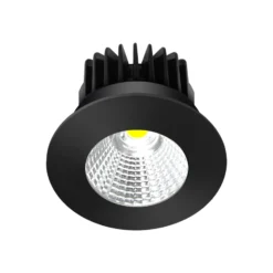 Arcchio downlight LED Lirin, negro, 2.700K