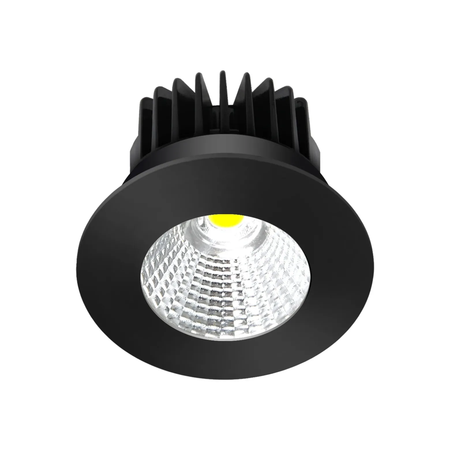 Arcchio downlight LED Lirin, negro, 2.700K