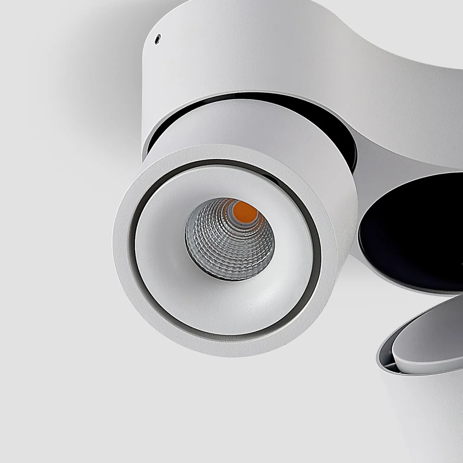 Arcchio downlight LED Rotari, blanco, 2 luces, 1362 lm