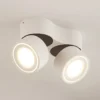 Arcchio downlight LED Rotari, blanco, 2 luces, 2270 lm