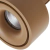 Arcchio Downlight LED Rotari, marrón, 1 luz, 8,9W