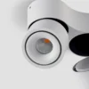 Arcchio downlight LED Rotari, blanco, 2 luces, 1362 lm