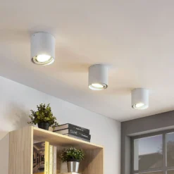 Arcchio downlight Mabel, Ø 13 cm, blanco, metal, GU10