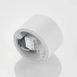 Arcchio downlight Nieva, G9, blanco, redondo, Ø 10cm, metal