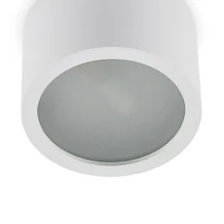 Arcchio downlight Nieva, G9, blanco, redondo, Ø 10cm, metal