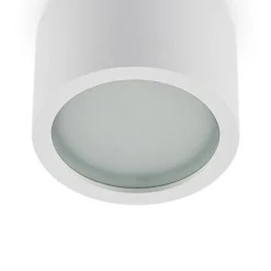 Arcchio downlight Nieva, GX53, blanco, redondo, Ø 10cm, metal