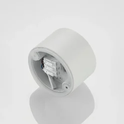 Arcchio downlight Nieva, GX53, blanco, redondo, Ø 10cm, metal
