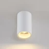 Arcchio downlight Olivir, blanco, metal, Ø 6cm, GU10, IP44