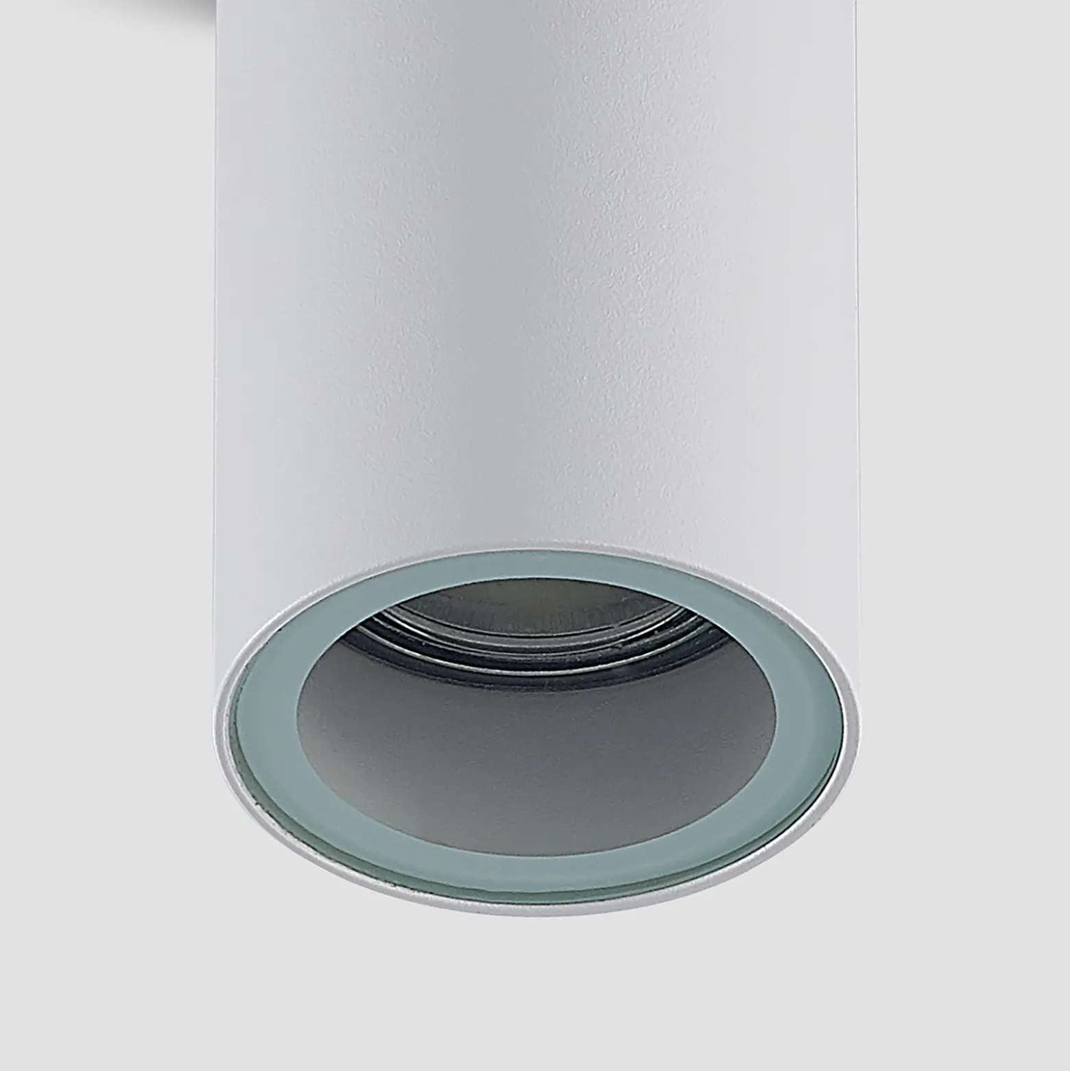 Arcchio downlight Olivir, blanco, metal, Ø 6cm, GU10, IP44