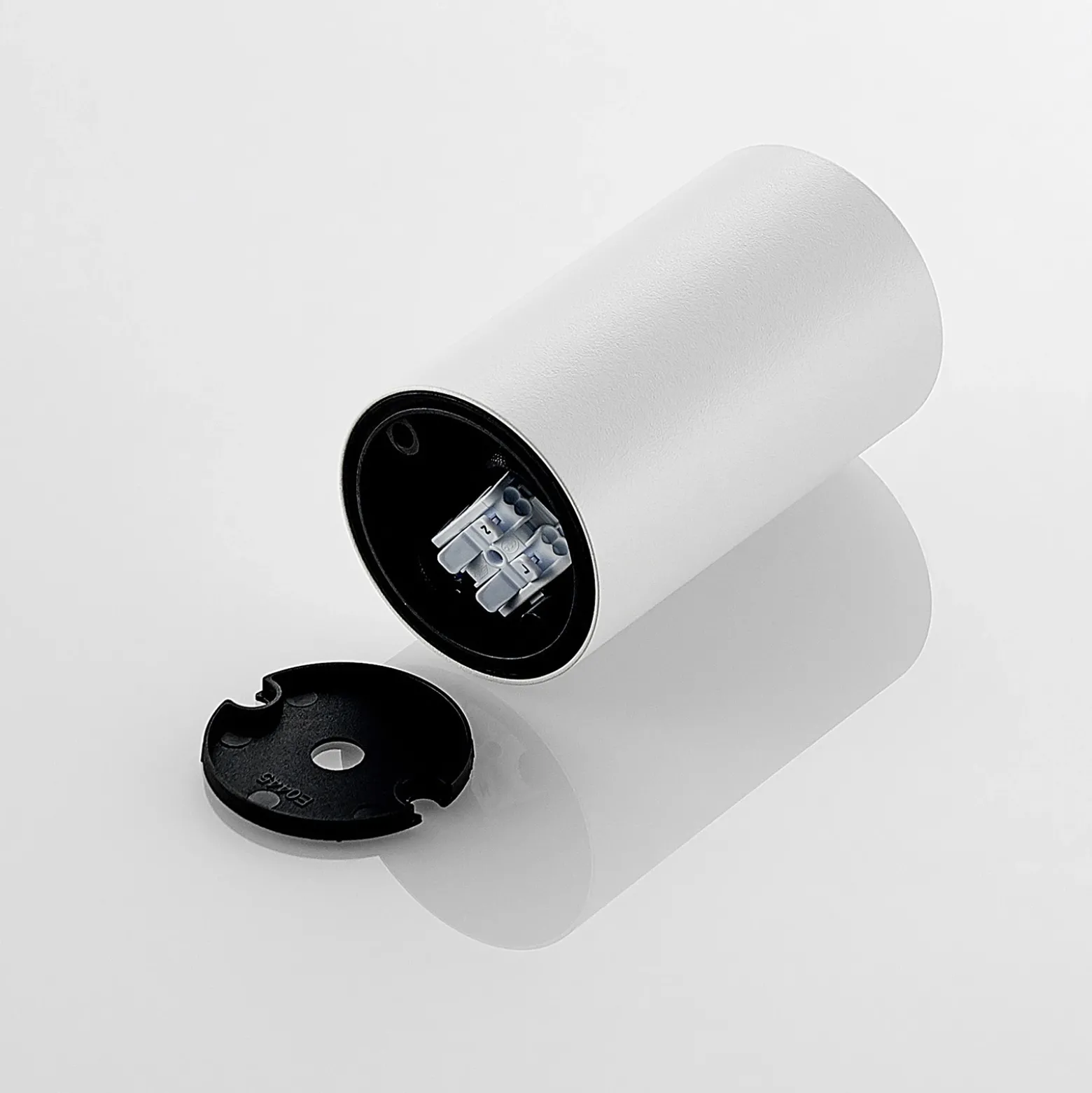 Arcchio downlight Olivir, blanco, metal, Ø 6cm, GU10, IP44