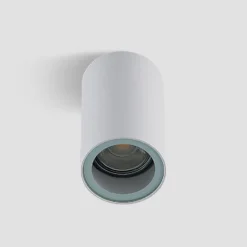 Arcchio downlight Olivir, blanco, metal, Ø 6cm, GU10, IP44