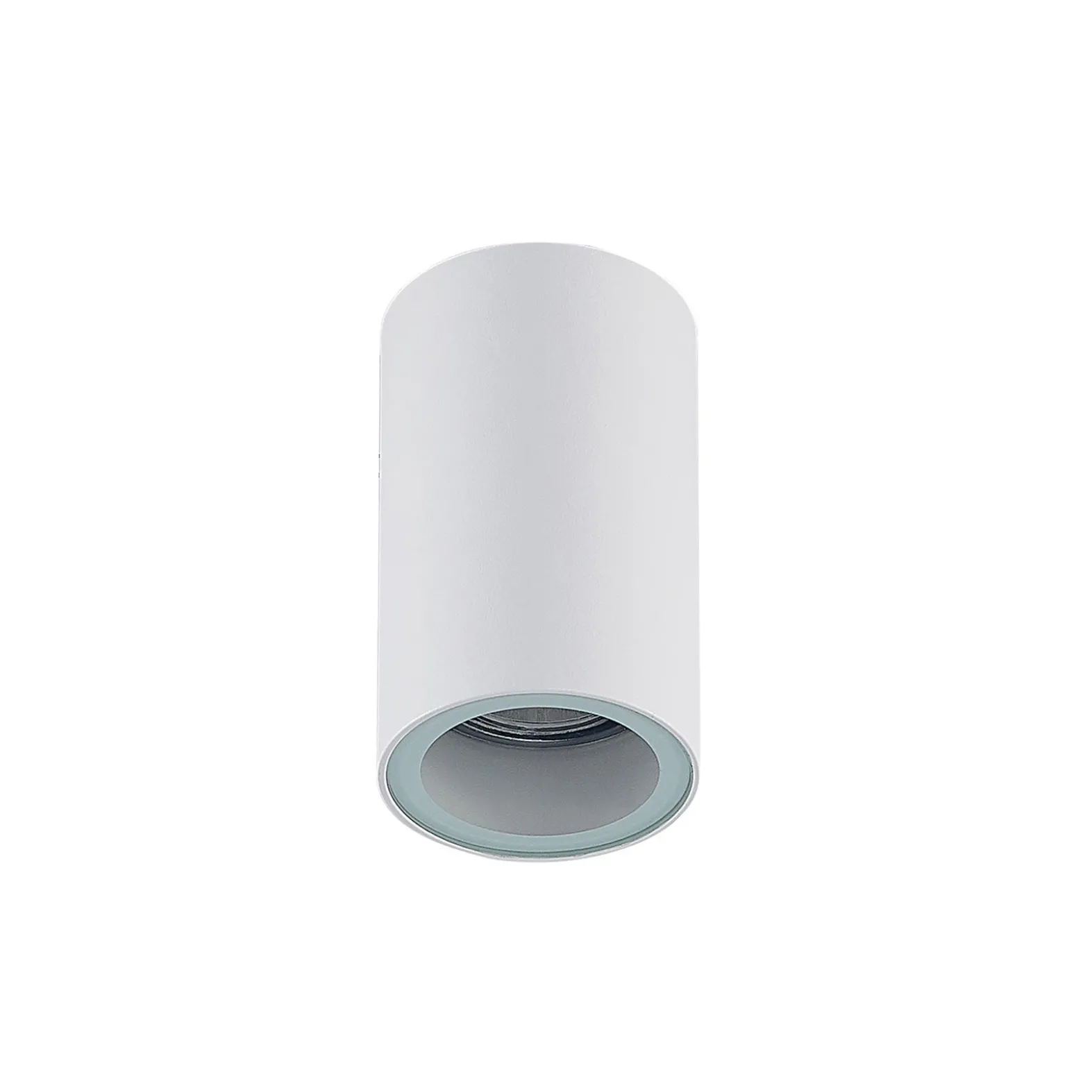 Arcchio downlight Olivir, blanco, metal, Ø 6cm, GU10, IP44