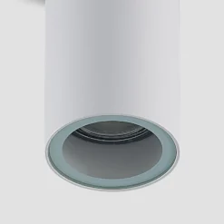 Arcchio downlight Olivir, blanco, metal, Ø 6cm, GU10, IP44