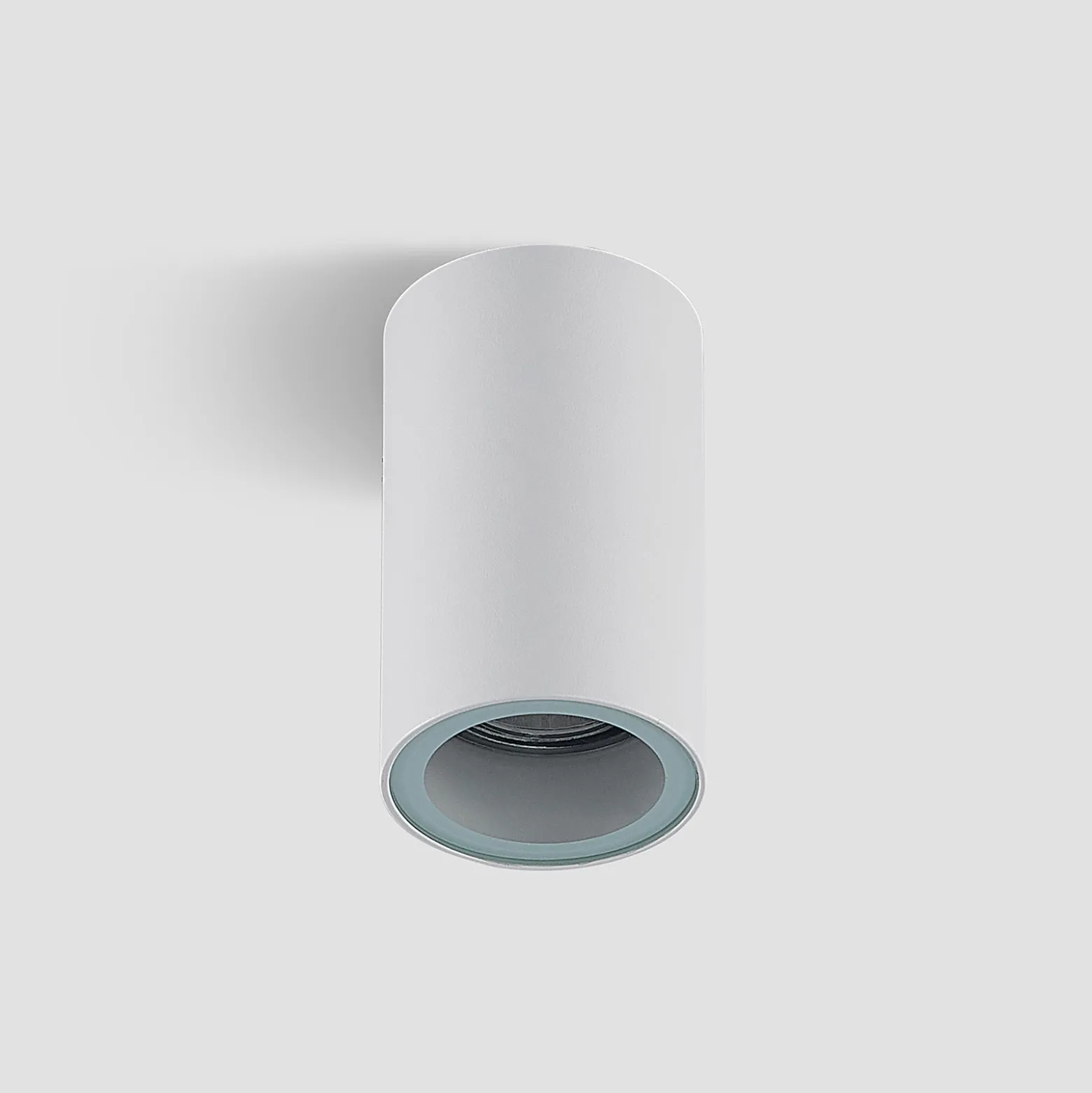 Arcchio downlight Olivir, blanco, metal, Ø 6cm, GU10, IP44
