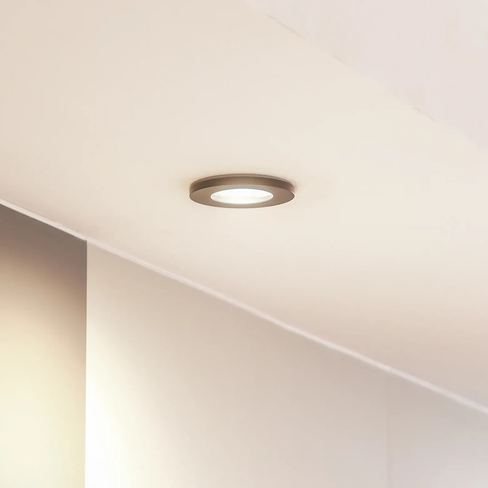 Arcchio downlight Sylvi negro Ø 8,2 cm