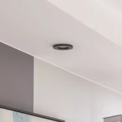 Arcchio downlight Sylvi negro Ø 8,2 cm