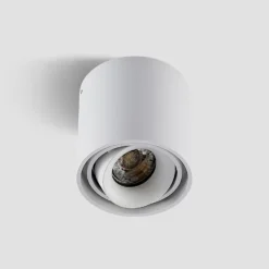 Arcchio downlight Walza, blanco, metal, Ø 9,3cm, GU10