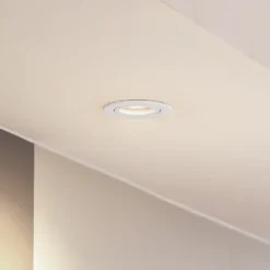 Arcchio downlight Zyron, blanco, Ø 8,2 cm