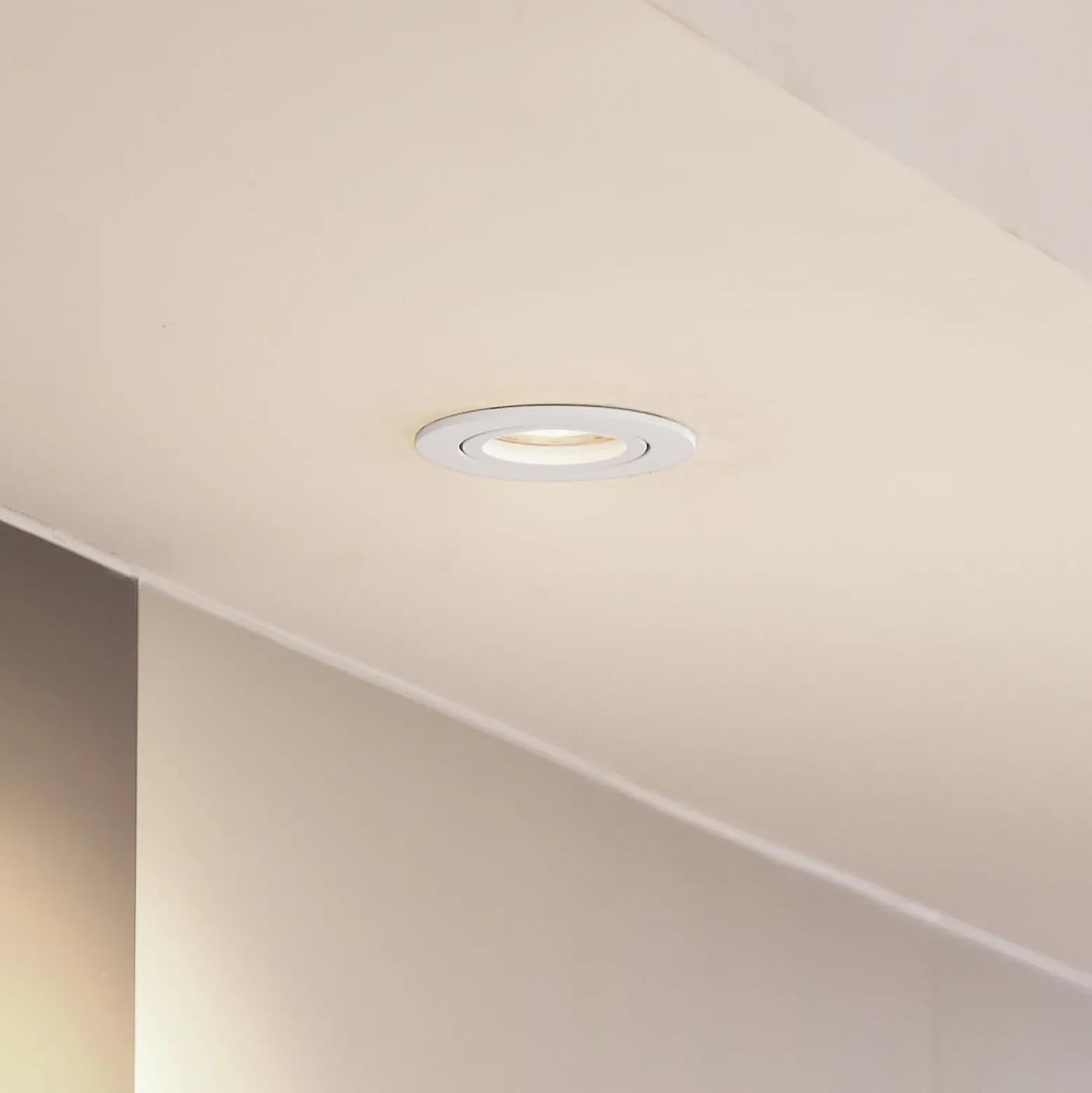 Arcchio downlight Zyron, blanco, Ø 8,2 cm