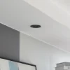 Arcchio downlight Zyron, negro, Ø 8,2 cm