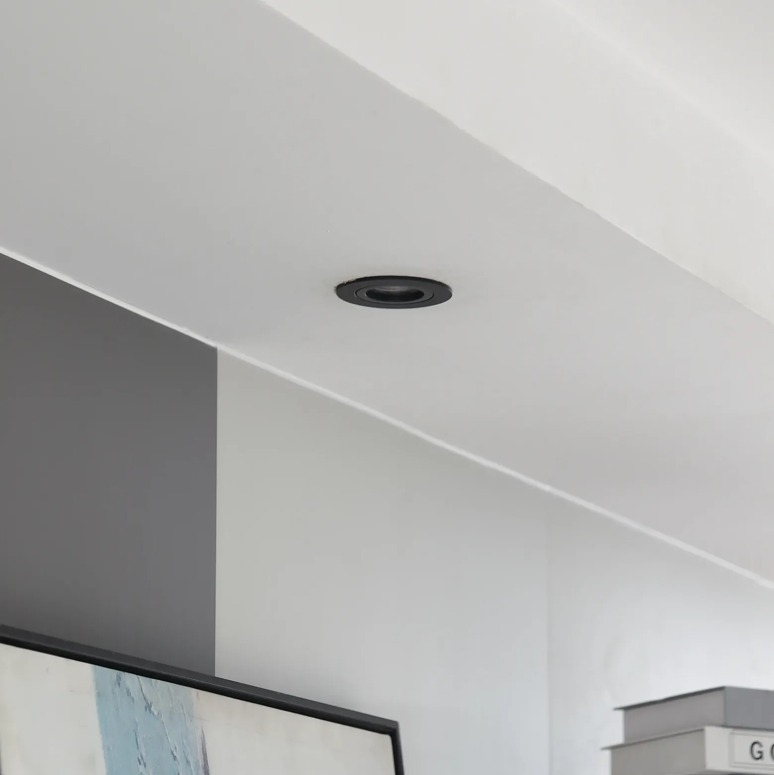 Arcchio downlight Zyron, negro, Ø 8,2 cm