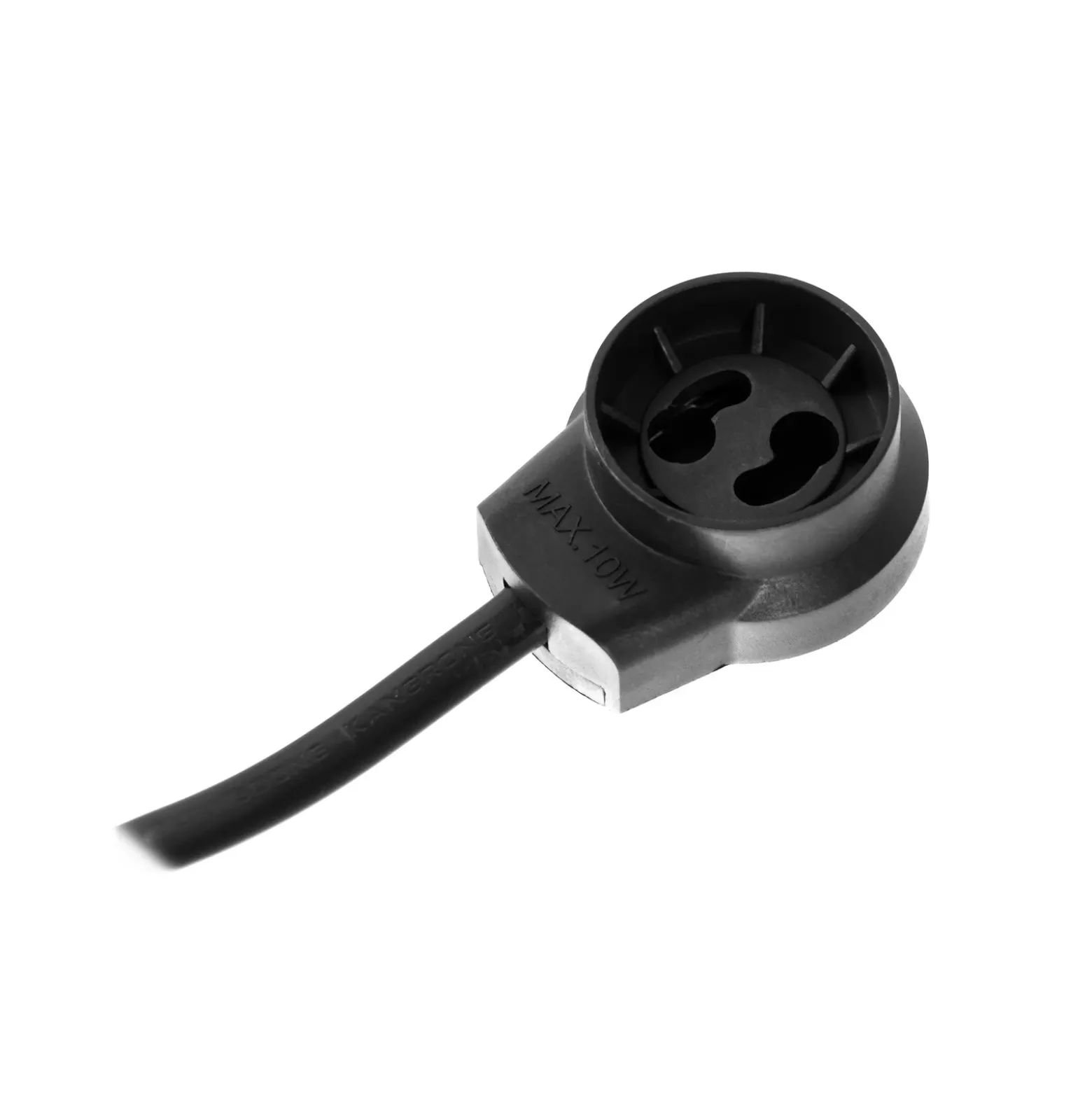 Arcchio downlight Zyron, negro, Ø 8,2 cm