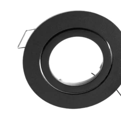 Arcchio downlight Zyron, negro, Ø 8,2 cm