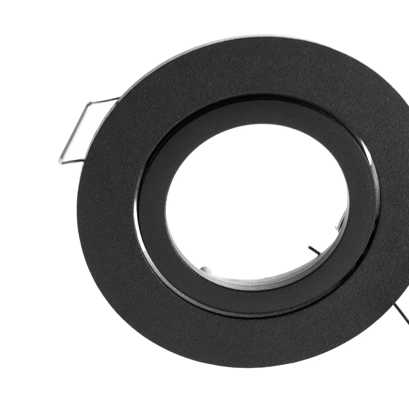 Arcchio downlight Zyron, negro, Ø 8,2 cm
