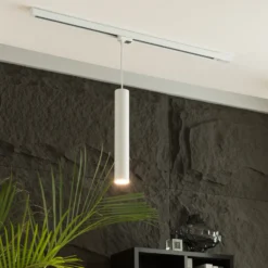 Arcchio Ejona LED colgante para carril blanco 6/40cm
