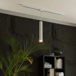 Arcchio Ejona LED colgante para carril blanco 6/40cm