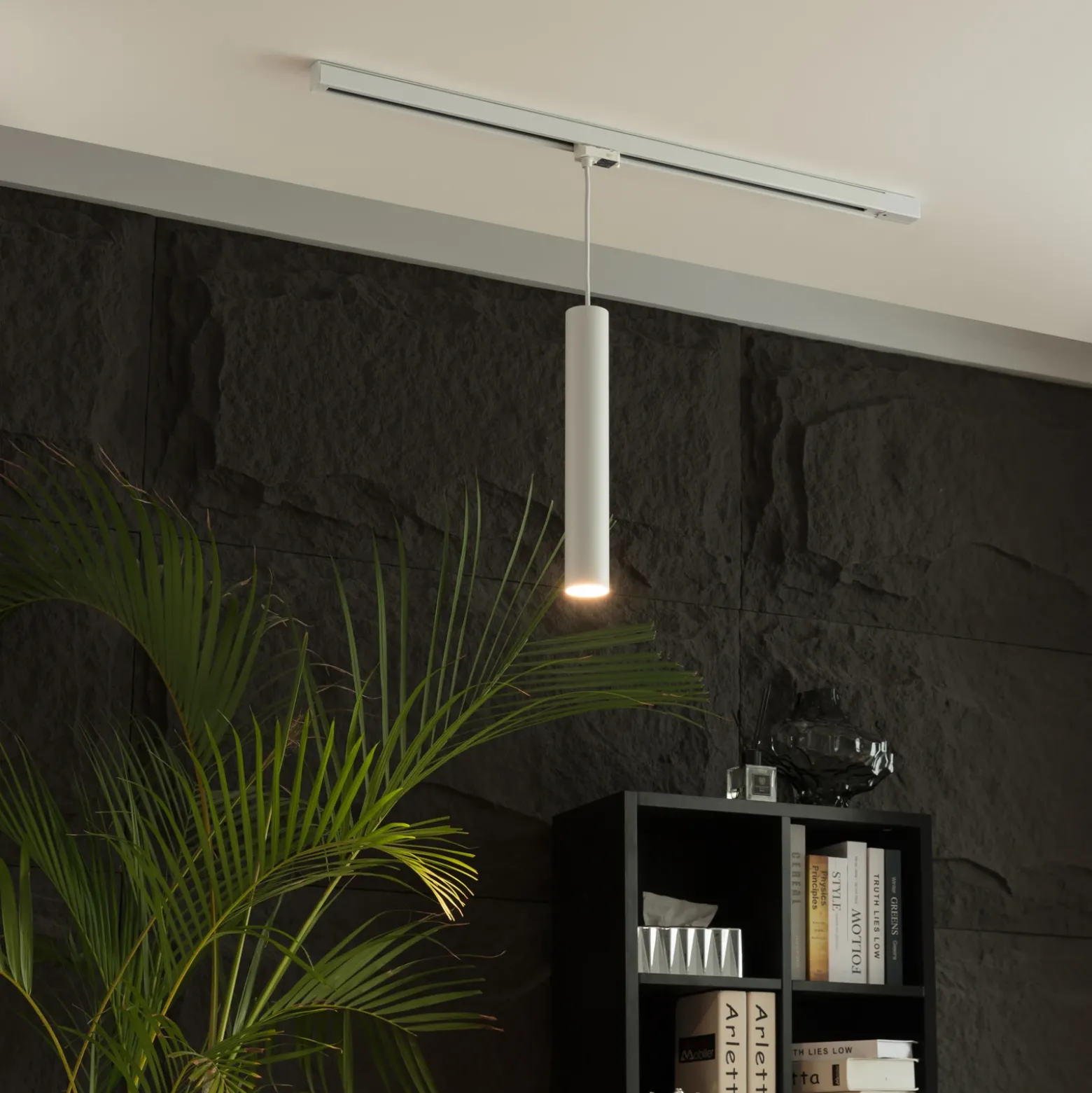 Arcchio Ejona LED colgante para carril blanco 6/40cm