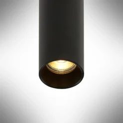 Arcchio Ejona lámpara colgante, altura 15 cm, negro, metal