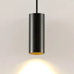 Arcchio Ejona lámpara colgante, altura 15 cm, negro, metal