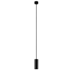 Arcchio Ejona lámpara colgante, altura 15 cm, negro, metal