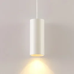 Arcchio Ejona lámpara colgante, altura 15 cm, blanco, aluminio