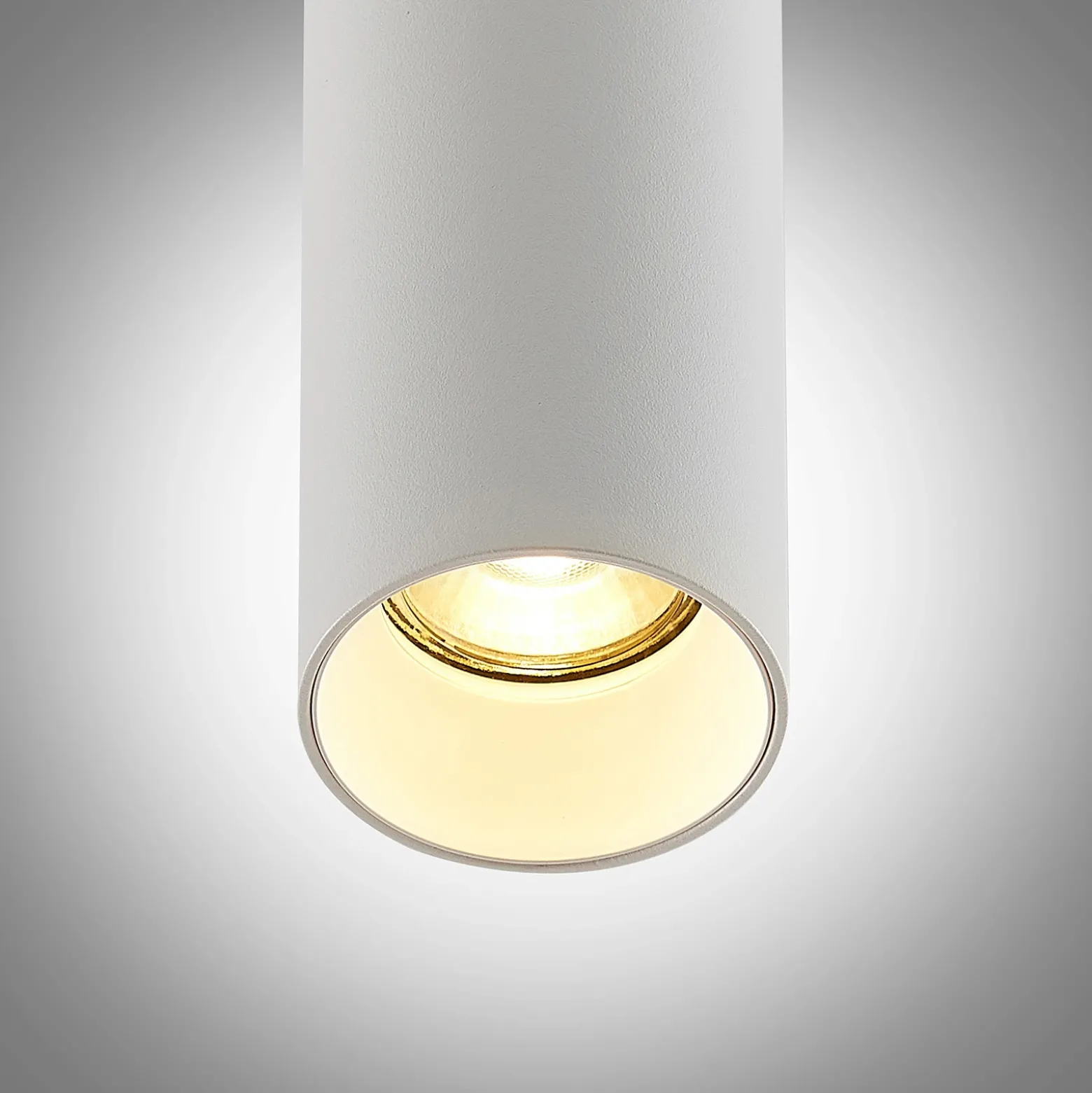 Arcchio Ejona lámpara colgante, altura 15 cm, blanco, aluminio