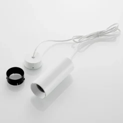 Arcchio Ejona lámpara colgante, altura 15 cm, blanco, aluminio