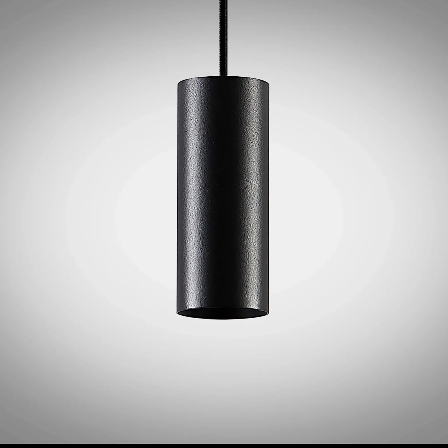 Arcchio Ejona lámpara colgante, altura 15 cm, negro, metal