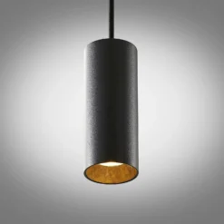 Arcchio Ejona lámpara colgante, altura 15 cm, negro, metal