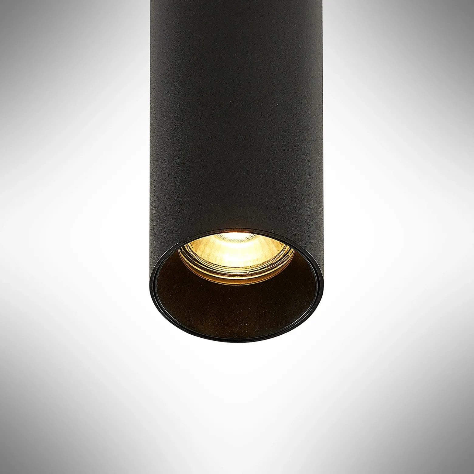 Arcchio Ejona lámpara colgante, altura 15 cm, negro, metal