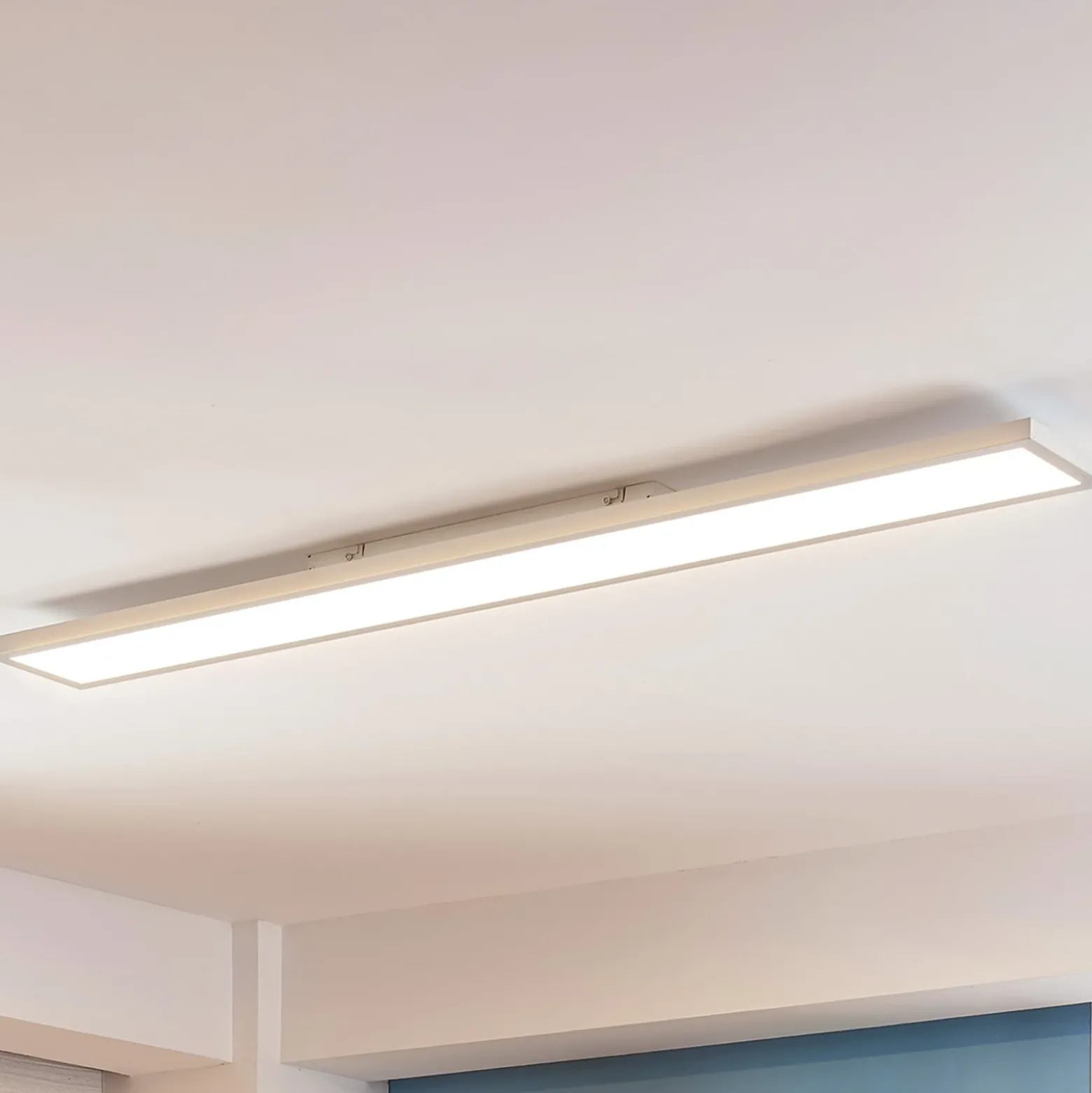 Arcchio Enora panel LED, 3500 lm, blanco, metal, 119,5 cm