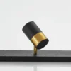 Arcchio Evaro foco, anillo de oro detrás, 5 luces