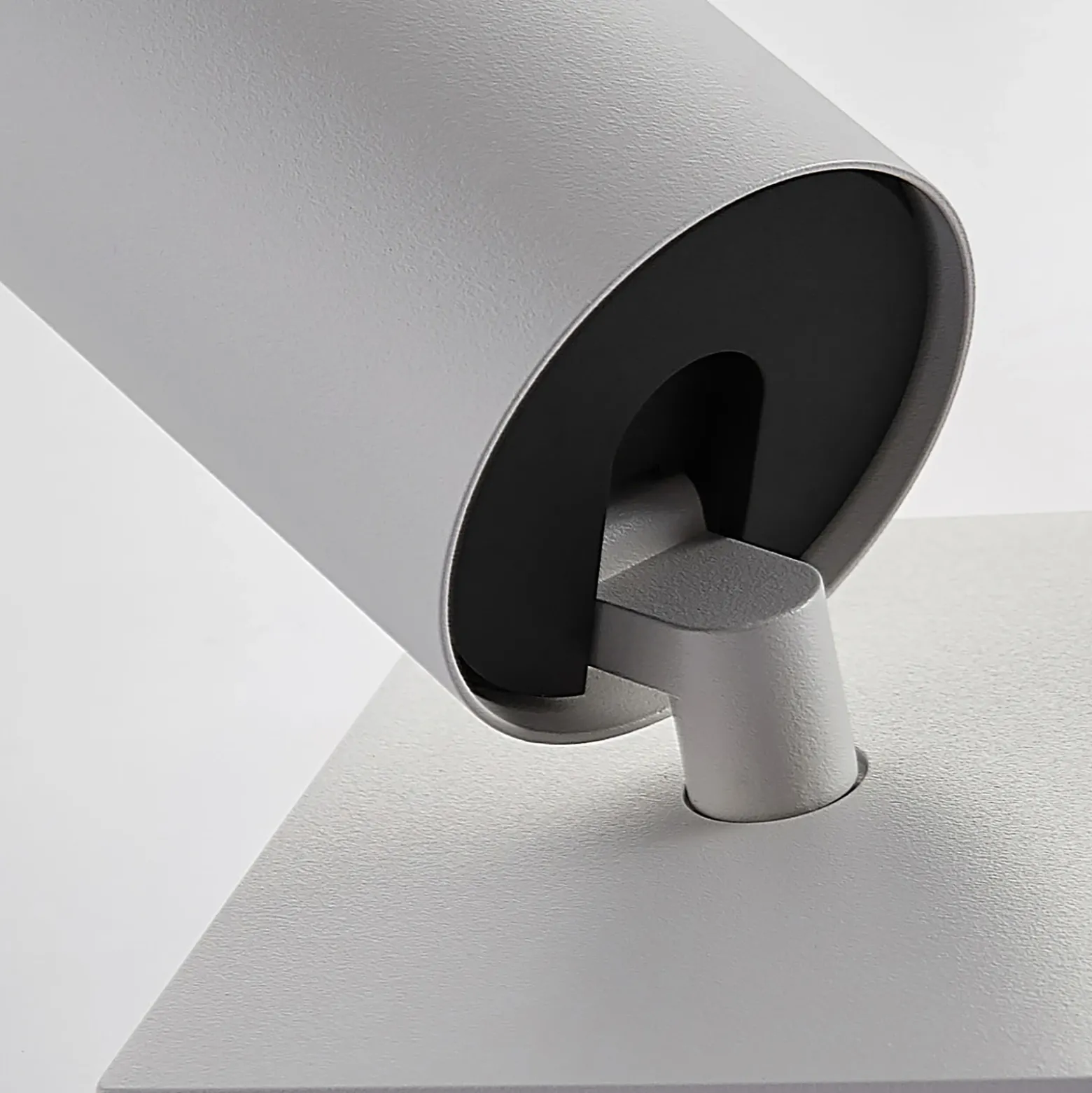Arcchio Foco Brinja, blanco, angular, Ø 6 cm, 1 luz, GU10
