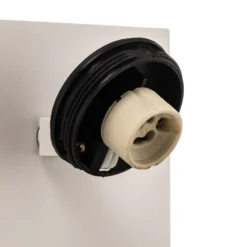 Arcchio Foco Brinja, blanco, metal, USB-C, interruptor, GU10