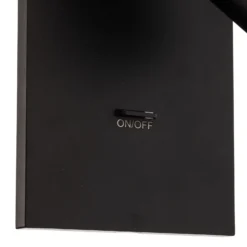 Arcchio Foco Brinja, negro, metal, USB-C, interruptor